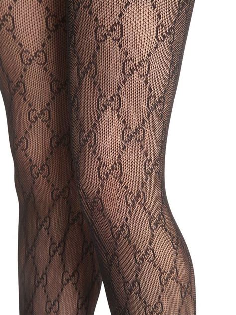 gucci tights womens black|authentic Gucci stockings.